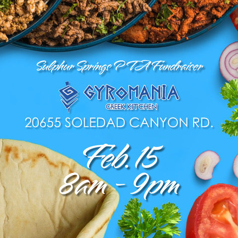 Join us at Gyromania on Wednesday, February 15