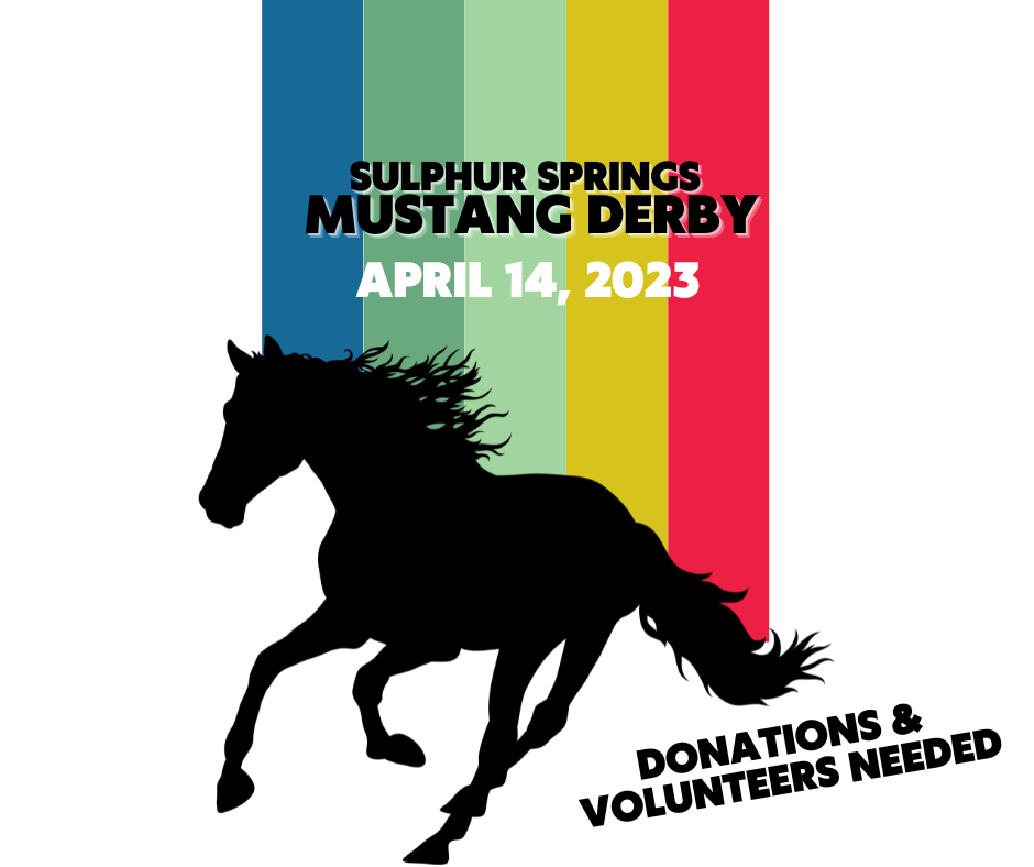 The Mustang Derby – Share it on Social Media – Sulphur Springs PTA