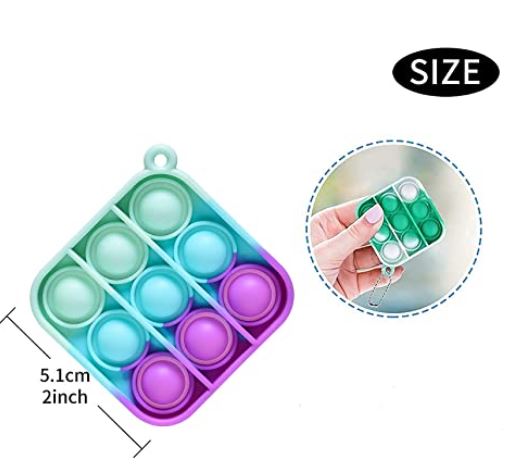 *12 Slips - Pop It Keychain
